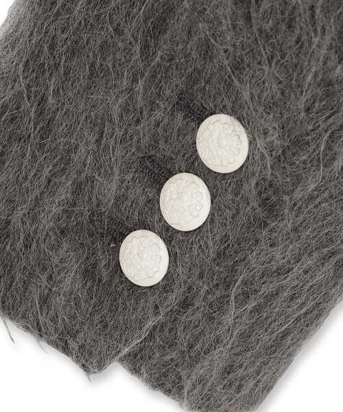 DRESSTERIOR（ドレステリア）の「モヘヤ混シャギーチェスターコート（チェスターコート・レディース・チャコールグレー・36/38）」の16枚目の写真