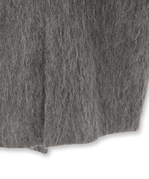 DRESSTERIOR（ドレステリア）の「モヘヤ混シャギーチェスターコート（チェスターコート・レディース・チャコールグレー・36/38）」の19枚目の写真