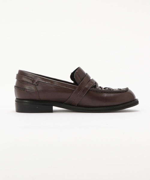 ALM.(アルム)の「【ALM./アルム】 AVENTURA LEATHER LOAFERS AL114(ローファー・レディース・ブラック/ブラウン・37/38)」の11枚目の写真