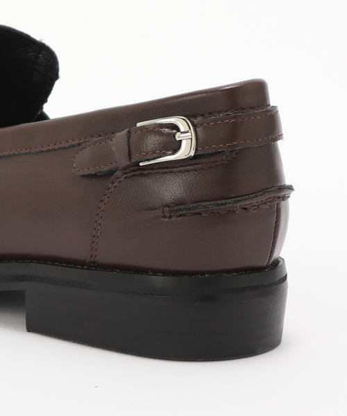 ALM.(アルム)の「【ALM./アルム】 AVENTURA LEATHER LOAFERS AL114(ローファー・レディース・ブラック/ブラウン・37/38)」の12枚目の写真