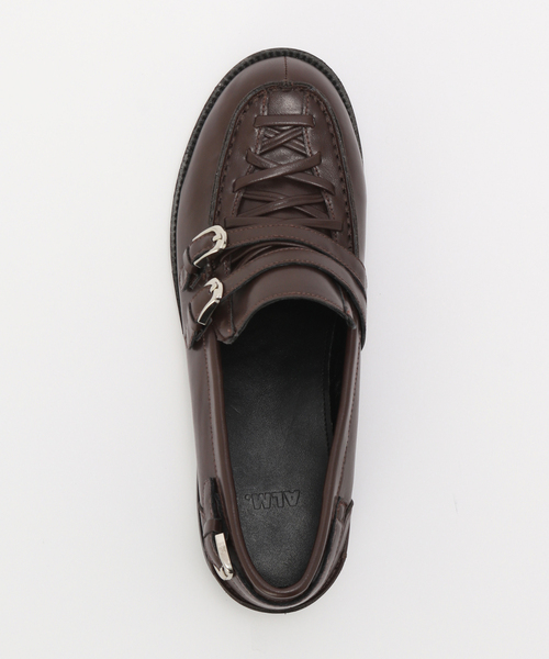 ALM.(アルム)の「【ALM./アルム】 AVENTURA LEATHER LOAFERS AL114(ローファー・レディース・ブラック/ブラウン・37/38)」の13枚目の写真
