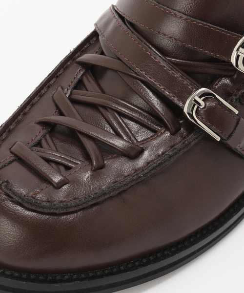 ALM.(アルム)の「【ALM./アルム】 AVENTURA LEATHER LOAFERS AL114(ローファー・レディース・ブラック/ブラウン・37/38)」の18枚目の写真
