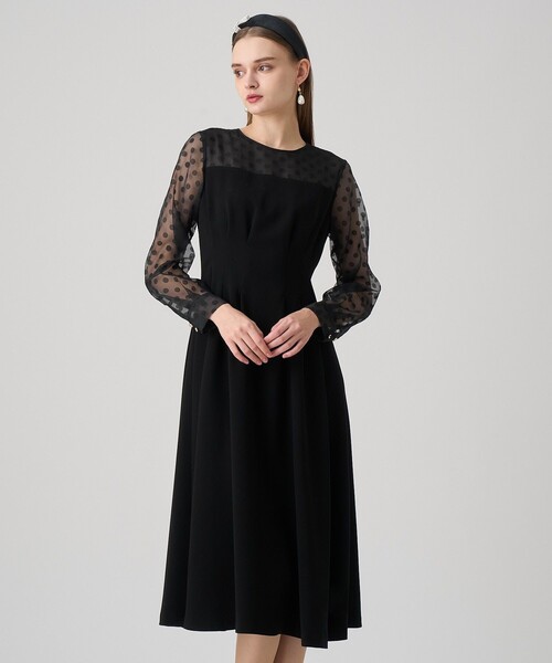 アナイ ワンピース　水玉 アナイ ワンピース 水玉 ANAYI ワンピース 幾何ドット : ZOZOTOWN