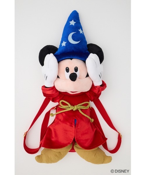 Disney SERIES CREATED by MUS(ディズニーシリーズクリエイテッドバイエムユーエス)の「MD PLUSH バッグ / FANTASIA(バックパック/リュック・レディース・レッド・FREE)」の7枚目の写真