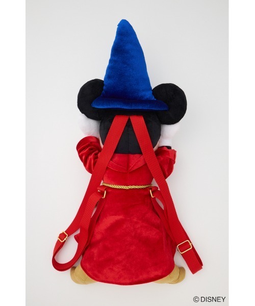 Disney SERIES CREATED by MUS(ディズニーシリーズクリエイテッドバイエムユーエス)の「MD PLUSH バッグ / FANTASIA(バックパック/リュック・レディース・レッド・FREE)」の5枚目の写真