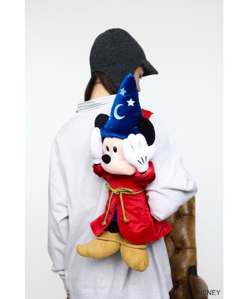 Disney SERIES CREATED by MUS(ディズニーシリーズクリエイテッドバイエムユーエス)の「MD PLUSH バッグ / FANTASIA(バックパック/リュック・レディース・レッド・FREE)」の2枚目の写真