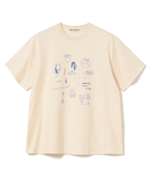 Millo Archive | ニュービジョンドゥードルグラフィックTシャツ[バター](Tシャツ/カットソー)
