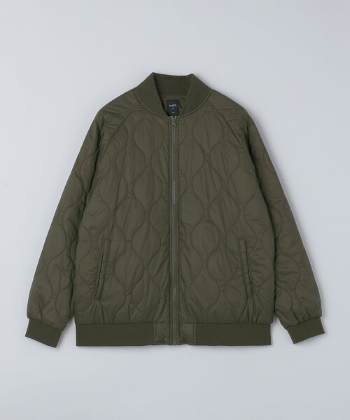 SHIPS Colors:〈洗濯機可能〉キルティング ボマー ブルゾン（ブルゾン