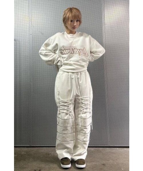 LUVISTRUE(ラヴイズトゥルー)の「NM ZIPPER PANTS(WHITE)(その他パンツ・レディース・その他・FREE)」の7枚目の写真