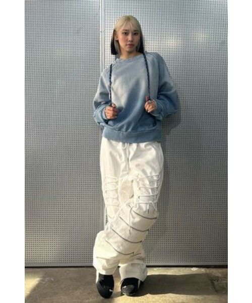 LUVISTRUE(ラヴイズトゥルー)の「NM ZIPPER PANTS(WHITE)(その他パンツ・レディース・その他・FREE)」の10枚目の写真
