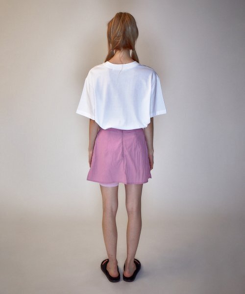 Rest&Recreation(レストアンドレクリエーション)の「RR NYLON SKIRT PANTS PINK(スカート・レディース・その他・SMALL)」の4枚目の写真