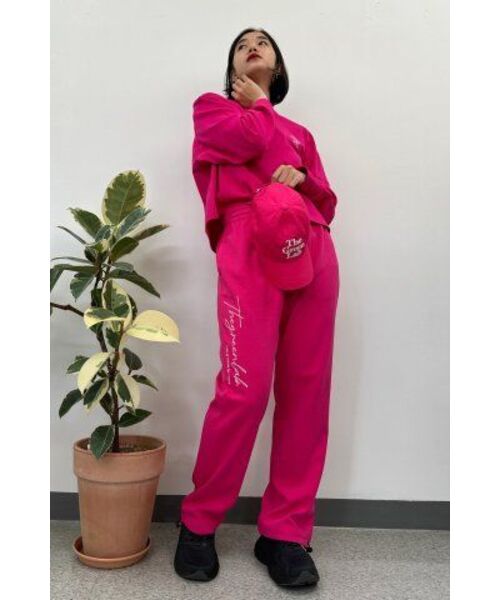 THE GREEN LAB（ザグリーンラボ）の「エッセンシャルクロップ長袖Tシャツ[ピンク]（Tシャツ/カットソー・レディース・その他・FREE）」の17枚目の写真