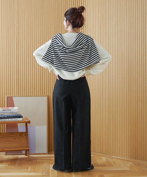 ZOZO限定】手洗い可 / NEWワイドスラックス（スラックス）｜B.C STOCK