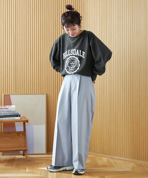 ZOZO限定】手洗い可 / NEWワイドスラックス（スラックス）｜B.C STOCK