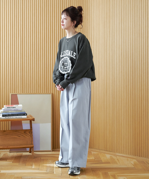 ZOZO限定】手洗い可 / NEWワイドスラックス（スラックス）｜B.C STOCK