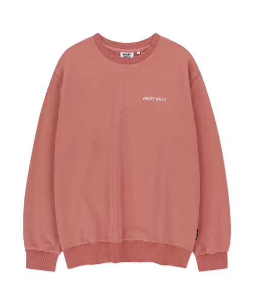 Wacky WiLLy(ワッキーウィリー)の「ベーシックタイポロゴスウェットピンク(スウェット・レディース・その他・SMALL/MEDIUM/LARGE/X-LARGE)」の2枚目の写真