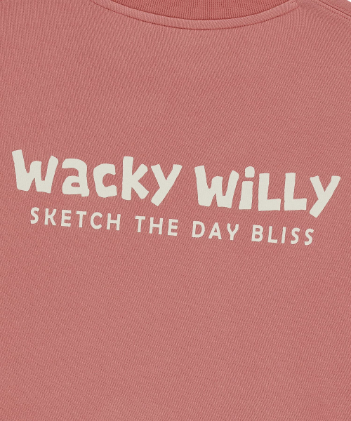 Wacky WiLLy(ワッキーウィリー)の「ベーシックタイポロゴスウェットピンク(スウェット・レディース・その他・SMALL/MEDIUM/LARGE/X-LARGE)」の6枚目の写真