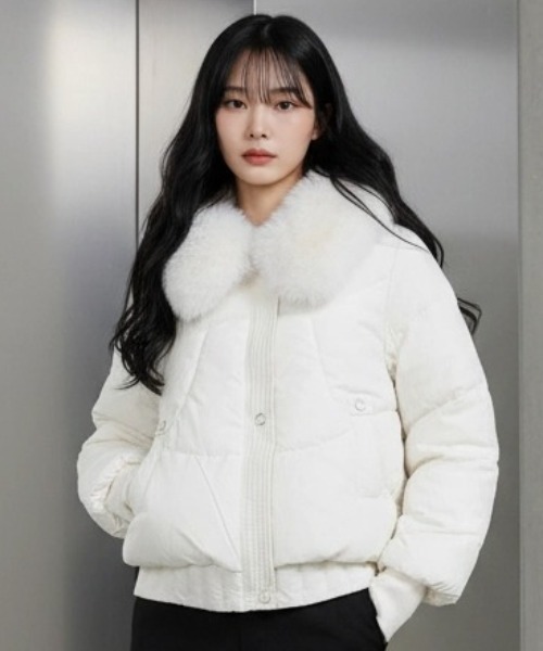 A'GEM/9 × .kom 『.kom/ドットケーオーエム』Y2K ボリュームファー付き