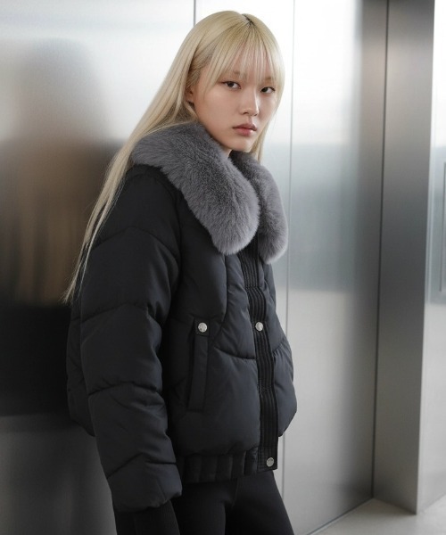 A'GEM/9 × .kom 『.kom/ドットケーオーエム』Y2K ボリュームファー付き