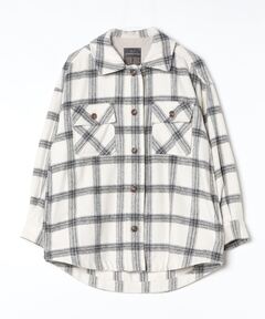 UNISEX》Prime-Over Cut Off Ombre Check Shirt/プライムオーバー