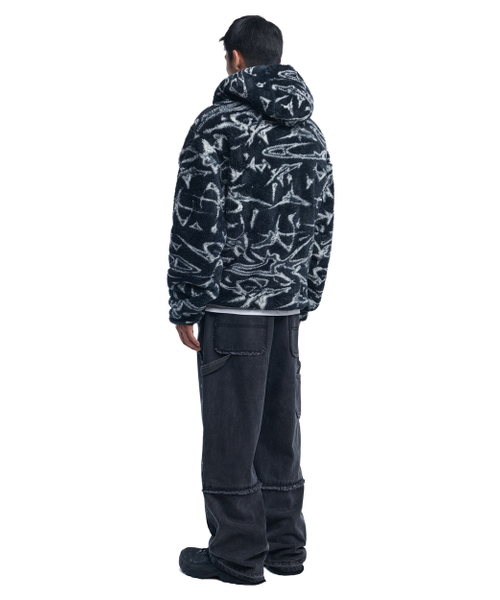 NOMANUAL(NOMANUAL)の「G.P FLEECE JACKET - BLACK(その他アウター・レディース・その他・MEDIUM/LARGE)」の4枚目の写真