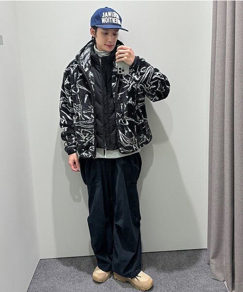 NOMANUAL(NOMANUAL)の「G.P FLEECE JACKET - BLACK(その他アウター・レディース・その他・MEDIUM/LARGE)」の6枚目の写真
