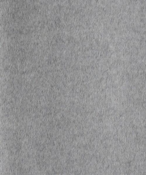 セール】ウール混クルーネックコート（ノーカラーコート）｜Dessin