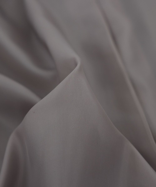 n'OrLABEL（ノアールレーベル）の「『タックスタンドカラーミドルコート』（その他アウター・レディース・ベージュ/チャコール・FREE）」の11枚目の写真