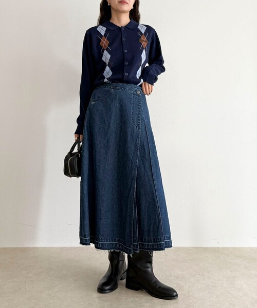 tricot comme des garcons デニム プリーツ スカート tricot comme des garcons デニム プリーツ スカート