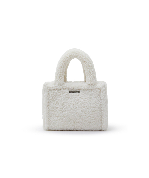 LAP（ラップ）の「CUDDLE TOTE BAG AR7ABA01（トートバッグ・レディース・ベージュ/アイボリー・FREE）」の4枚目の写真