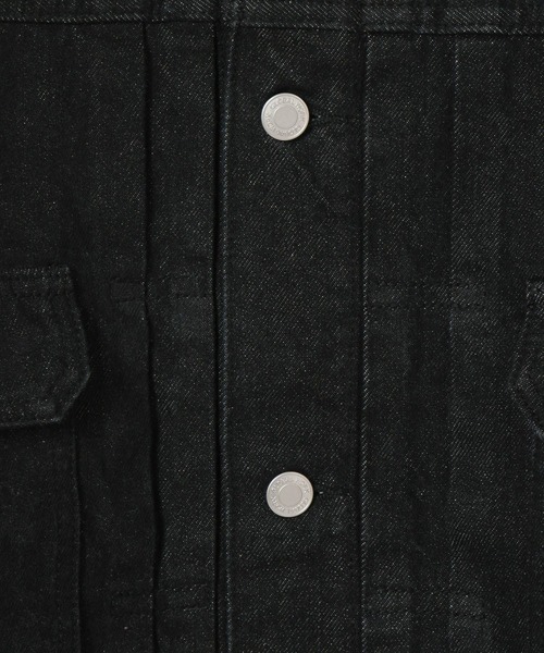 GLOBAL WORK（グローバルワーク）の「デニム/トラッカージャケット/622451（デニムジャケット・メンズ・インディゴブルー/ブラック・SMALL/MEDIUM/LARGE）」の13枚目の写真