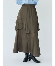 LAGUNAMOON | ヘムスリットティアードスカート(スカート)