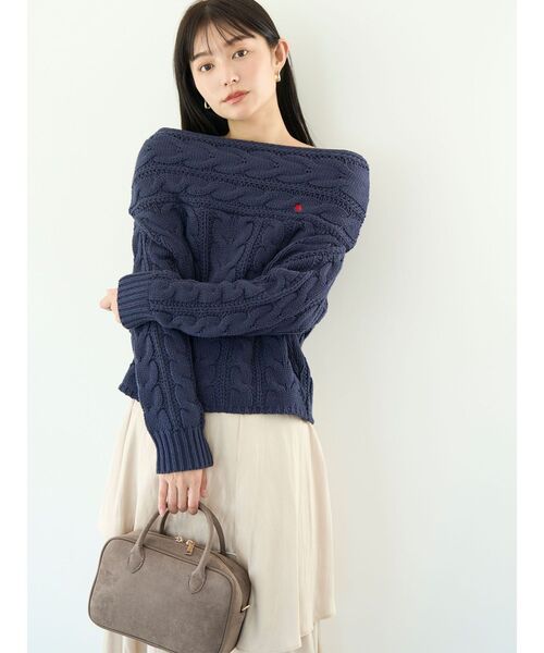 LAGUNAMOON（ラグナムーン）の「ヘムスリットティアードスカート（スカート・レディース・ベージュ/ダークブラウン・SMALL/MEDIUM）」の20枚目の写真