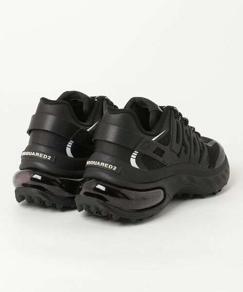 DSQUARED2（ディースクエアード）の「Buble Sneakers/0252（スニーカー・メンズ・ブラック・43/41/40）」の2枚目の写真