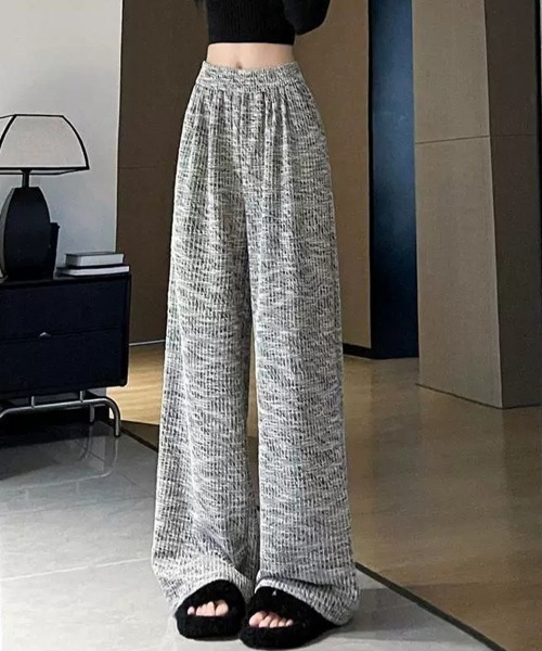 Flugge（フラッジー）の「イージーストライプパンツ（その他パンツ・レディース・ブラック・MEDIUM/LARGE）」の2枚目の写真