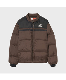 Honda Wing logo Short Puffer_Brown