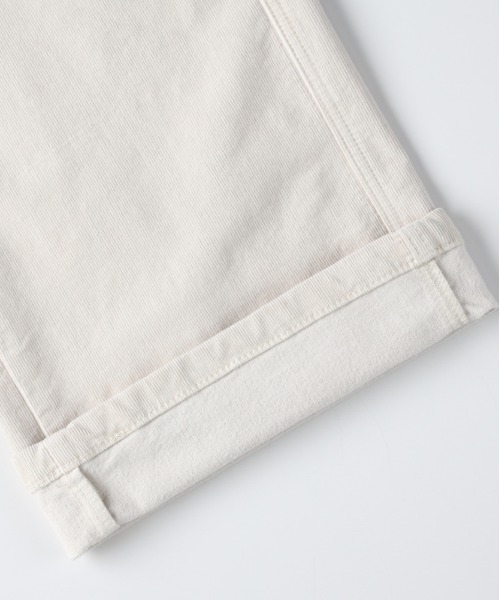 SOMETHING（サムシング）の「【SOMETHING】BODYPAREベイカーワイドパンツ (ワイドシルエット / 都会的デザイン / ワークスタイル)（その他パンツ・レディース・キナリ・XS/S/L/M）」の6枚目の写真