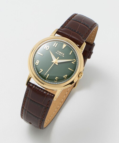 TIMEX（タイメックス）の「＜TIMEX＞Marlin 34mm 腕時計（アナログ腕時計・メンズ・ダークブラウン/その他1・FREE）」の3枚目の写真