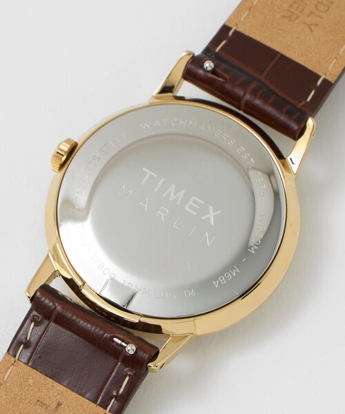 TIMEX（タイメックス）の「＜TIMEX＞Marlin 34mm 腕時計（アナログ腕時計・メンズ・ダークブラウン/その他1・FREE）」の8枚目の写真