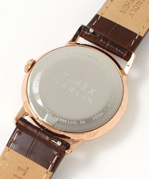 TIMEX（タイメックス）の「＜TIMEX＞Marlin 34mm 腕時計（アナログ腕時計・メンズ・ダークブラウン/その他1・FREE）」の12枚目の写真