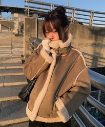 ジャケット/アウター（ベージュ系・スエード）ファッション通販 - ZOZOTOWN