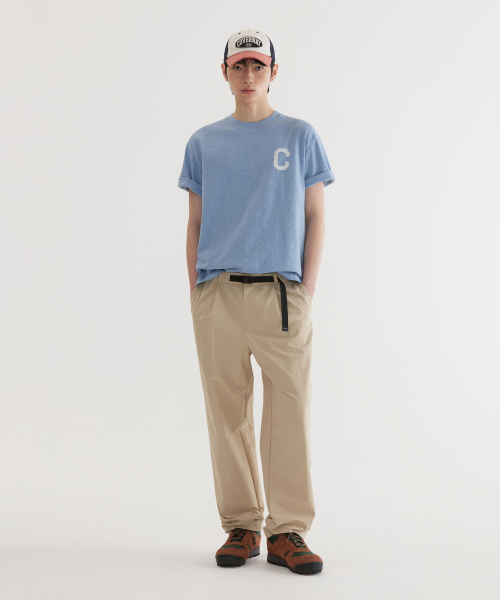 COVERNAT（カバーナット）の「スロップクラックCロゴTシャツブルー（Tシャツ/カットソー・レディース・その他・X-SMALL/SMALL/MEDIUM/LARGE/X-LARGE/XX-LARGE）」の5枚目の写真