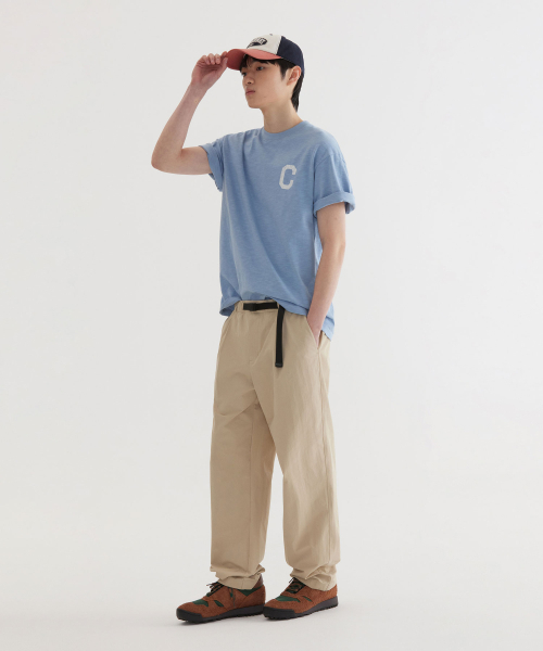 COVERNAT（カバーナット）の「スロップクラックCロゴTシャツブルー（Tシャツ/カットソー・レディース・その他・X-SMALL/SMALL/MEDIUM/LARGE/X-LARGE/XX-LARGE）」の4枚目の写真