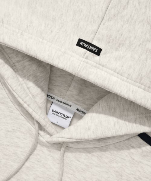 SAINTPAIN(セイントペイン)の「SPチームリーグフードパーカー-オートミール(パーカー・レディース・その他・LARGE/MEDIUM/SMALL/X-SMALL)」の3枚目の写真