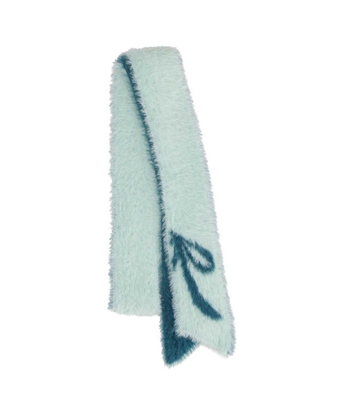 JILL STUART(ジルスチュアート)の「ナイロンシャギー 細幅マフラー(マフラー・レディース・ピンク/ライトグリーン/イエロー/ブラック・FREE)」の9枚目の写真