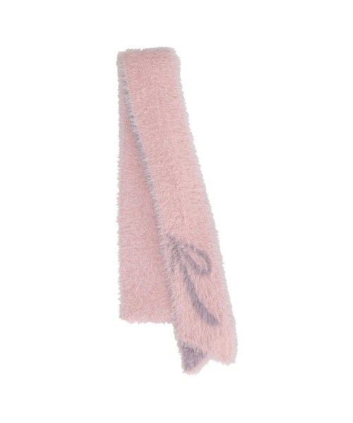 JILL STUART(ジルスチュアート)の「ナイロンシャギー 細幅マフラー(マフラー・レディース・ピンク/ライトグリーン/イエロー/ブラック・FREE)」の15枚目の写真