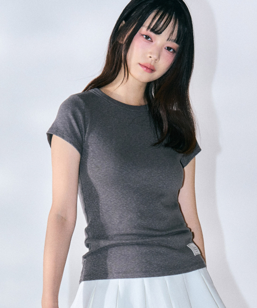 ZEROPLANET（ゼロプラネット）の「セラクラシックTシャツ [チャコール]（Tシャツ/カットソー・レディース・その他・FREE）」の6枚目の写真