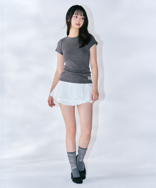 ZEROPLANET（ゼロプラネット）の「セラクラシックTシャツ [チャコール]（Tシャツ/カットソー・レディース・その他・FREE）」の4枚目の写真
