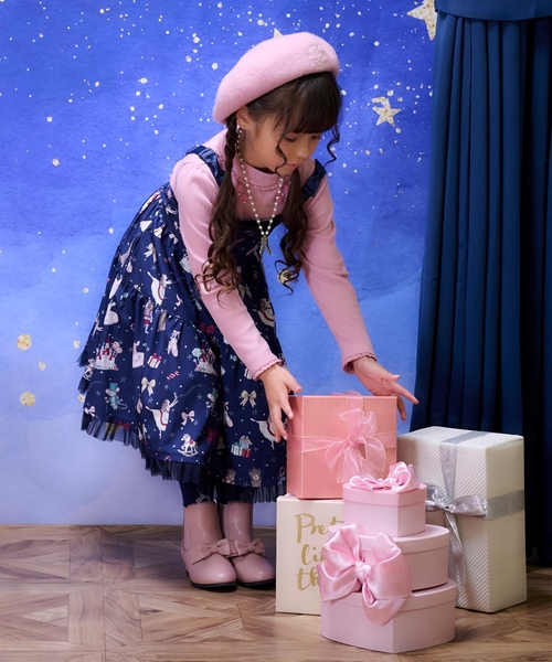 セール】くるみ割り人形柄キャミワンピース（ワンピース）｜mezzo