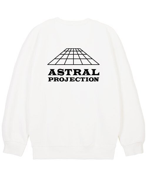 ASTRAL PROJECTION(アストラルプロジェクション)の「シグニチャーロゴルーズフィットスウェット_ホワイト(スウェット・メンズ・その他・LARGE/MEDIUM/X-LARGE/XX-LARGE)」の1枚目の写真